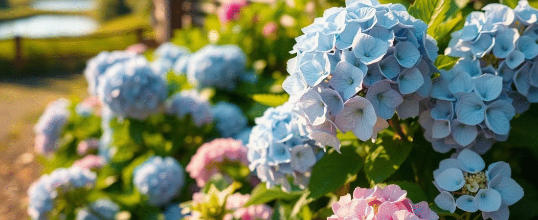 “Hortênsia: A Flor que embeleza seu jardim “