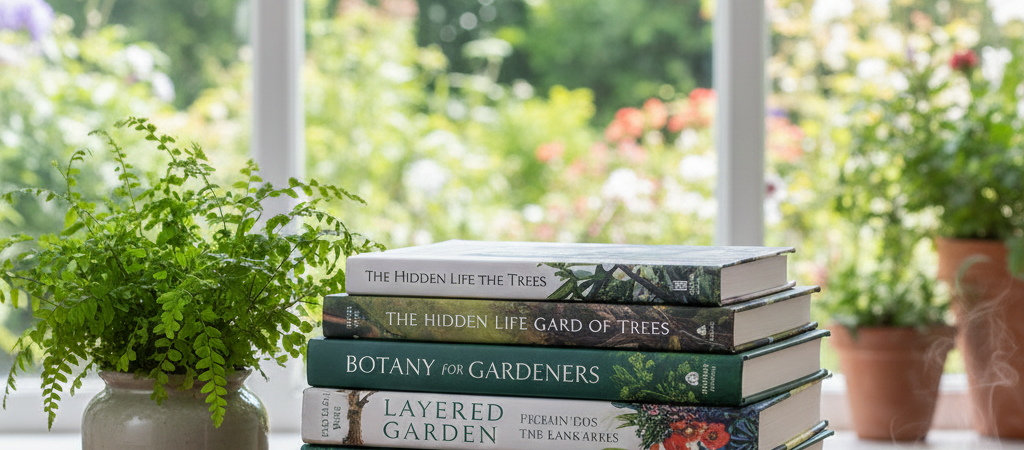 Os Livros Mais Recomendados para Quem Ama Plantas e Jardins