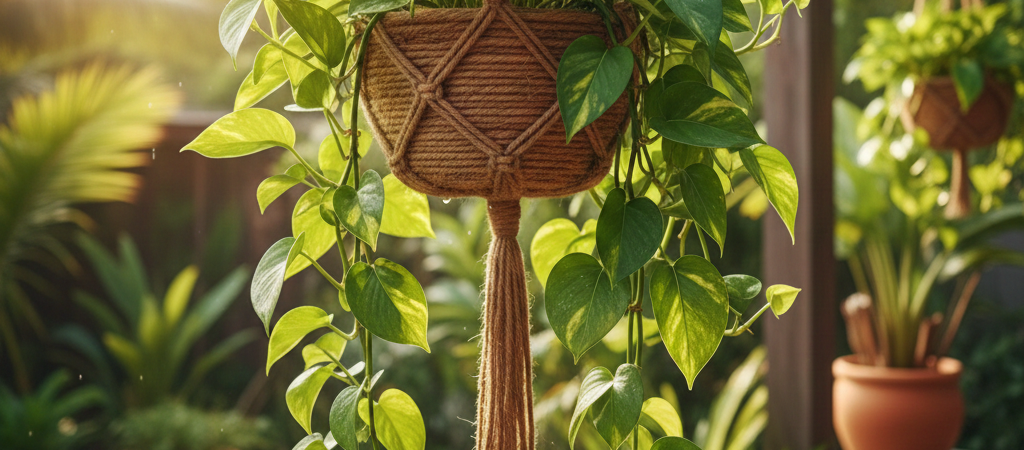 Jiboia Pendente: Beleza e Purificação – Dica de Cultivo Fácil para Casa