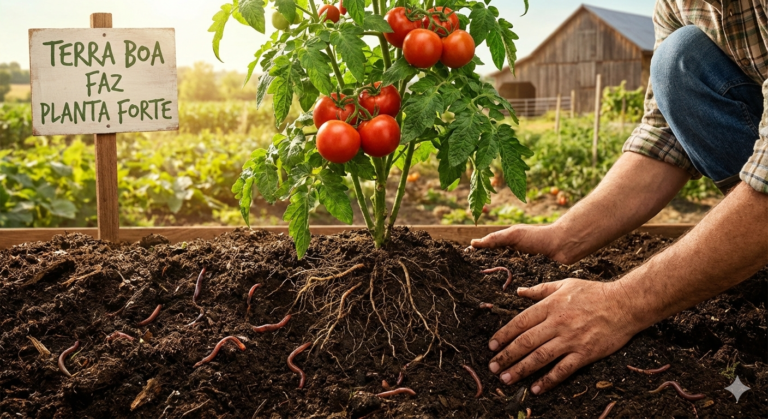 Terra Boa Faz Planta Forte