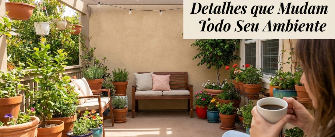 Jardim Doméstico: Detalhes que Mudam Todo Seu Ambiente