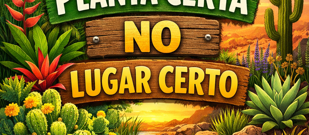 Planta Certa no Lugar Certo