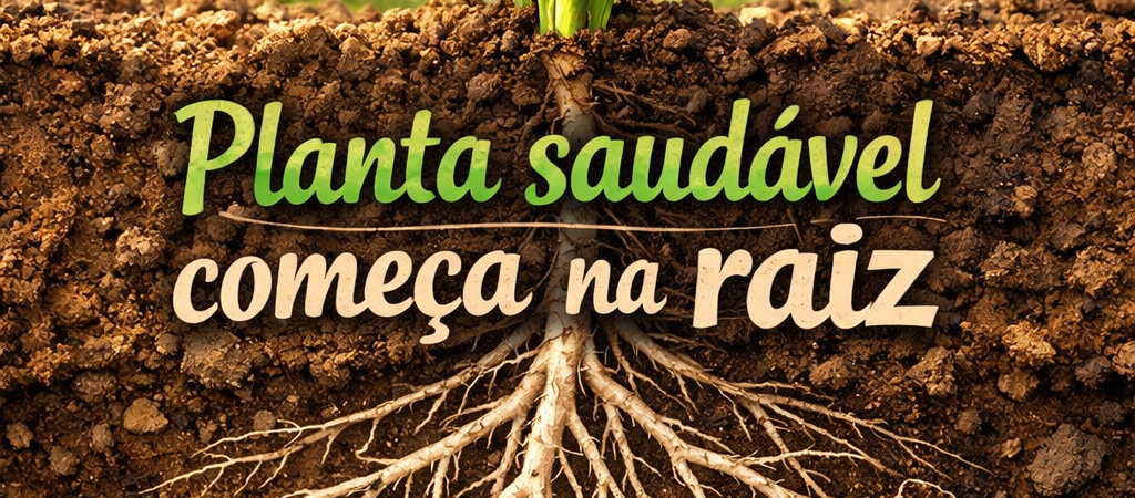 Planta saudável começa na raiz