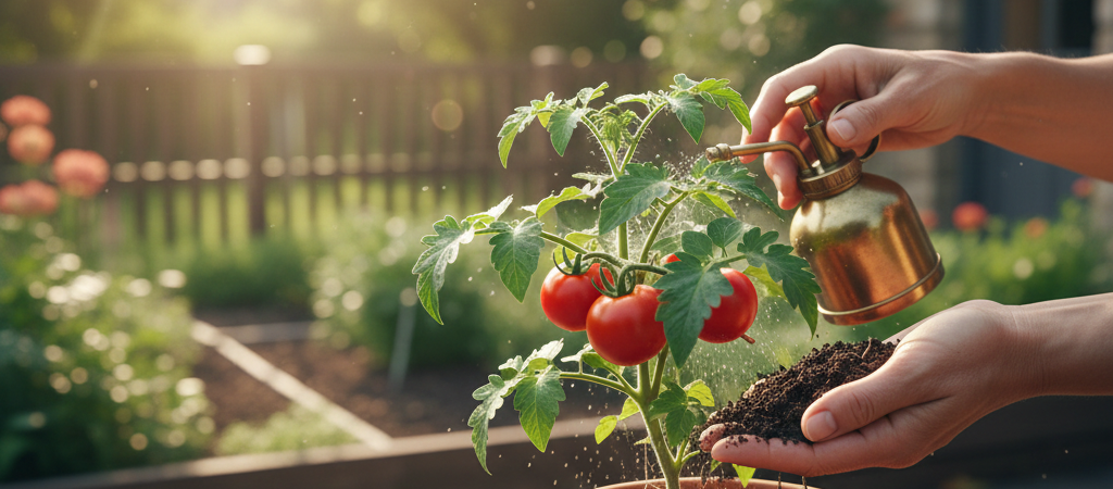 Planta saudável começa no cuidado diário