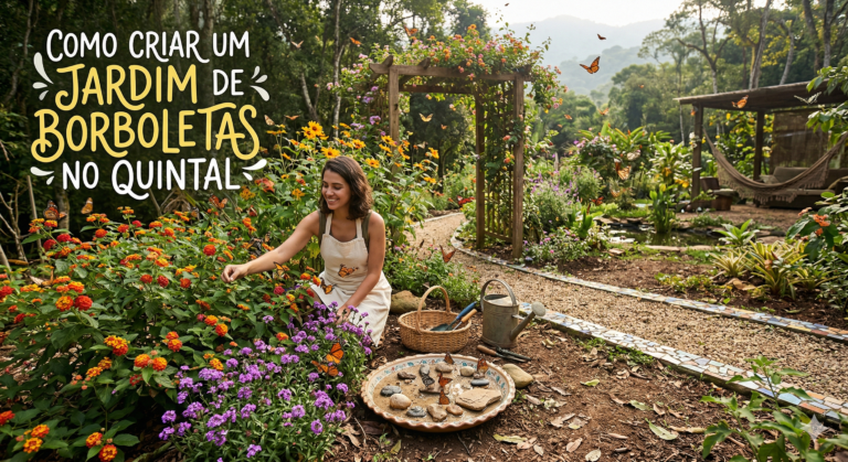 Como Criar um Jardim de Borboletas no Quintal