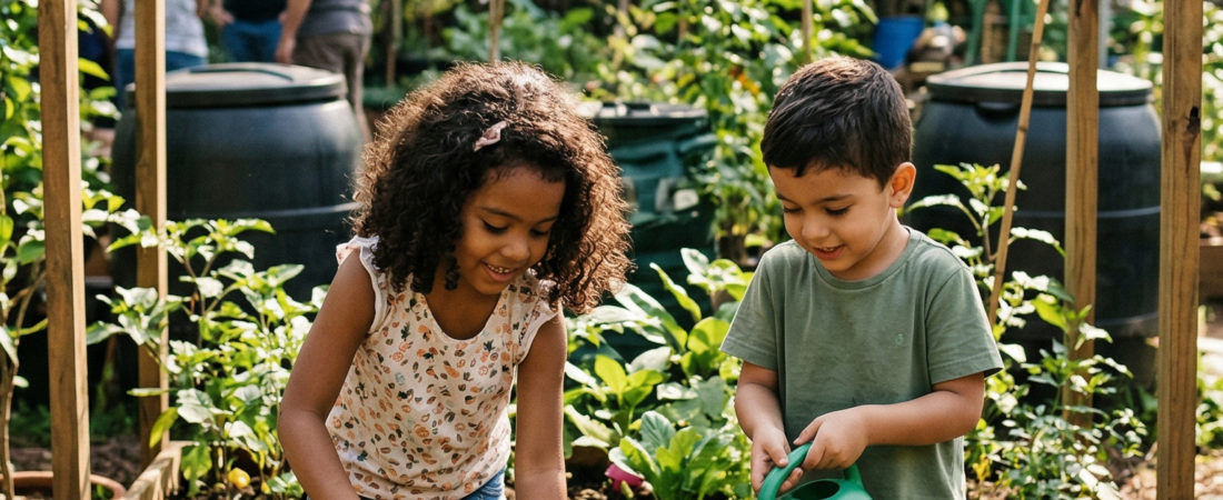 Mini Horta Infantil: Ensinando Sustentabilidade Brincando